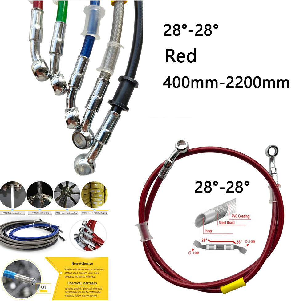 28-28 สีแดง ยูนิเวอร์แซล สายเบ - Motorcycle Brake Cable บทวิจารณ์และราคา